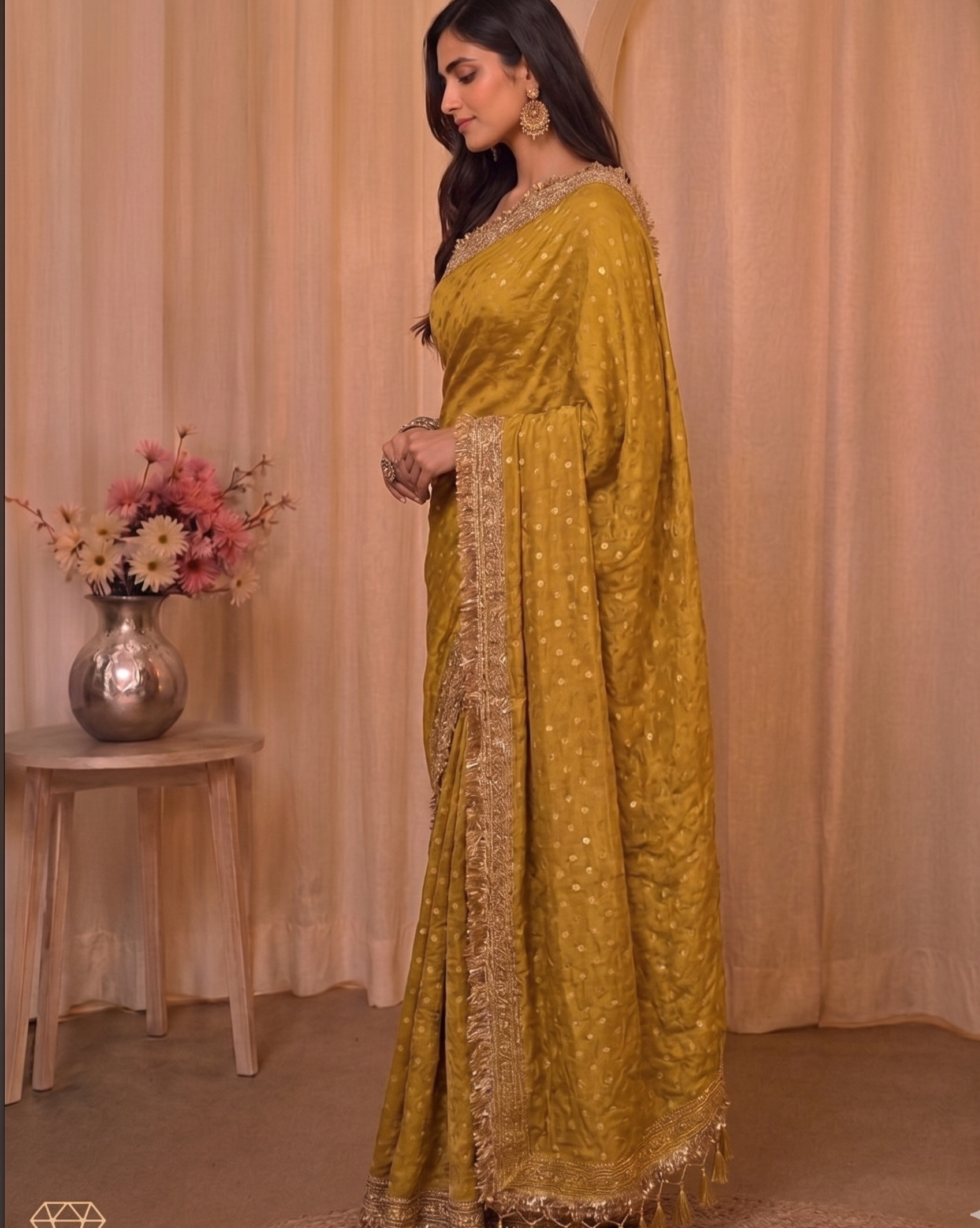 Zariya Banarasi Tissue Silk Saree